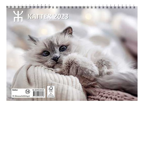 Väggkalendrar 2023, kalender med fina bilder på